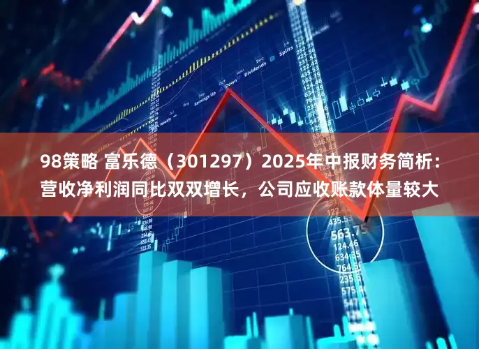 98策略 富乐德（301297）2025年中报财务简析：营收净利润同比双双增长，公司应收账款体量较大